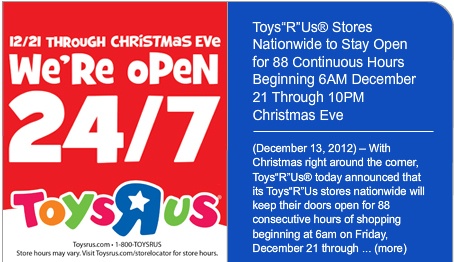 24 hour toy store near me